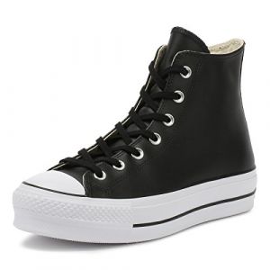 Converse Chuck Taylor all Star Lift Clean High Sneaker Nera da Donna 561675C