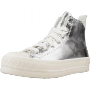 Converse Chuck Taylor all Star Lift Platform Metallic Argentato 37.5