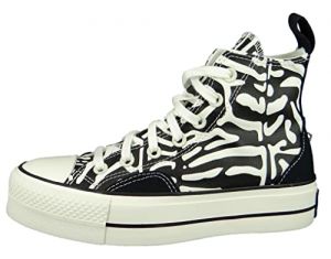 Converse Chuck Taylor all Star Lift Wmn Colore Black Egret Egret Taglia 36 EU