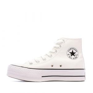 Converse Scarpe da ginnastica bianche da donna Chuck Taylor All Star Platform Bianco 42.5fr