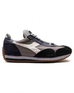 Diadora Scarpe Heritage Equipe H Dirty Stone Wash Evo Sneaker Unisex Grigio Ghiaccio Ice Gray Numero 45