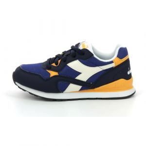 Diadora Scarpa da Ginnastica Sneakers da Passeggio per Bambini N.92 PS 31 Multicolore C1141 - BLU CLASSICO/BIANCO