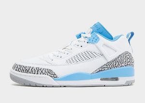 Jordan Spizike Low, White/Wolf Grey/Anthracite/University Blue