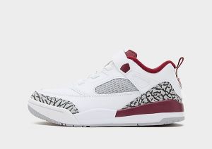 Jordan Spizike Low Kids, White/Wolf Grey/Anthracite/Team Red