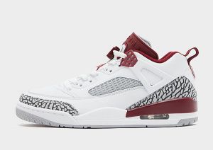 Jordan Spizike Low, White/Wolf Grey/Anthracite/Team Red