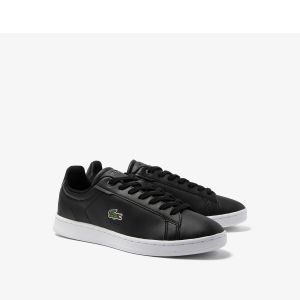 Lacoste Baskets In Pelle Carnaby Pro Nero Uomo Taglie 44