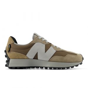 New Balance Unisex 327 in Beige/Marrone