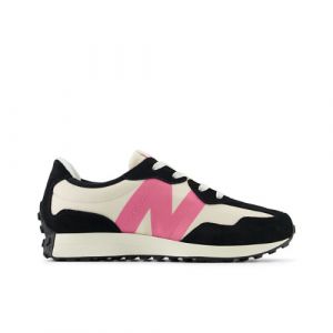 New Balance Bambino 327 in Nero/Rosa