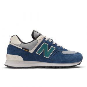 New Balance Unisex 574 in Blu/Grigio/Verde