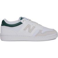  Bb 480 Mesh Lea Bianco Verde - Sneakers Uomo 