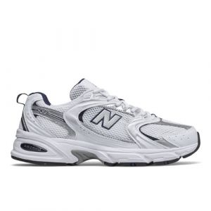 New Balance Unisex 530 in Bianca/Blu