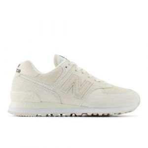 New Balance Donna 574 in Bianca/Beige