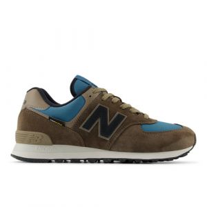 New Balance Unisex 574 in Marrone/Blu/Nero