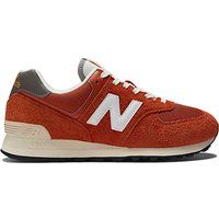  574 Vintage Suede Arancio Bianco - Sneakers Uomo 