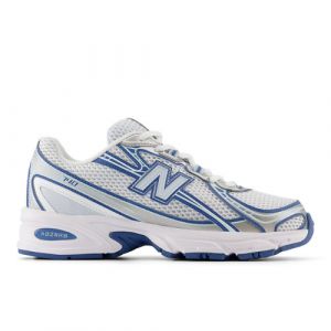 New Balance Unisex 740 in Blu/Bianca