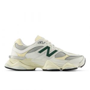 New Balance Unisex 9060 in Bianca/Verde/Beige