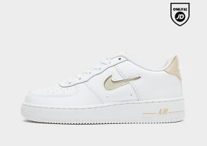 Nike Air Force 1 Jewel Junior, White/Sand Drift