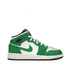 Nike AIR JORDAN 1 MID Sneaker Verde da Ragazzo DQ8423-301