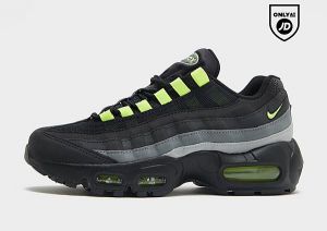 Nike Air Max 95 Junior, Black/Anthracite/Smoke Grey/Volt