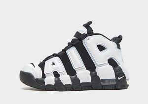 Nike Air More Uptempo 96 Bambino, Black/Multi-Colour/Cobalt Bliss/White