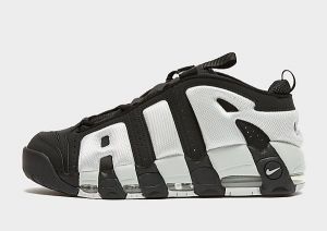 Nike Air More Uptempo Low, Black/Metallic Silver/Photon Dust