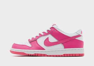 Nike Dunk Low Junior, White/Pink/Laser Fuchsia