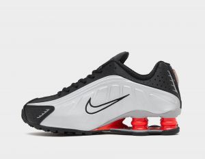 Nike Shox R4 Donna, Silver