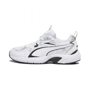 PUMA Sneaker Milenio Tech 38 White Rosebay Silver Club Navy Pink Metallic