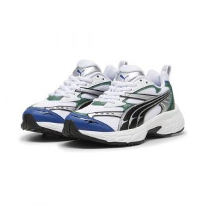 PUMA Sneakers Morphic Techie per Ragazzi 39 White Black Vine Green