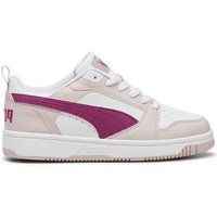  Rebound V6 Lo Gs Bianco Fucsia - Sneakers Bambino 