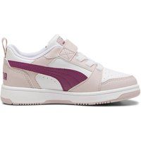  Rebound V6 Lo Ac Ps Bianco Fucsia - Sneakers Bambina 