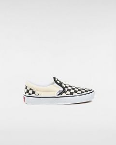 VANS Scarpe Bambino Classic Slip-on (4-8 Anni) ((checkerboard)) Bambino Nero, Taglia 31