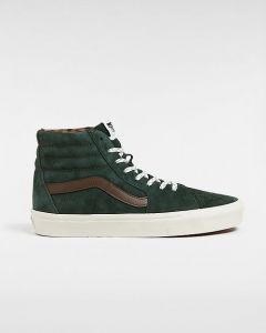 VANS Scarpe In Pelle Scamosciata Sk8-hi (scarab) Unisex Verde, Taglia 47