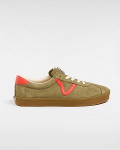 VANS Scarpe Sport Low (olive/red) Unisex Verde, Taglia 47