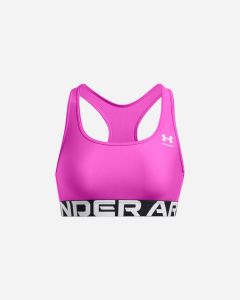 Under Armour Heatgear Mid Branded W - Bra Training - Donna