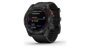 Garmin fenix 7x solar black sports watch