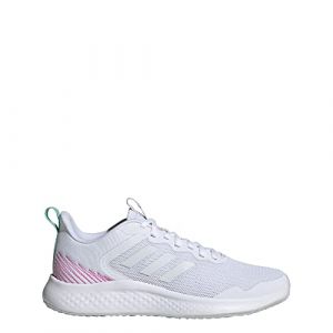 adidas Womens Fluidstreet Running Sneakers Shoes - White - Size 8 M