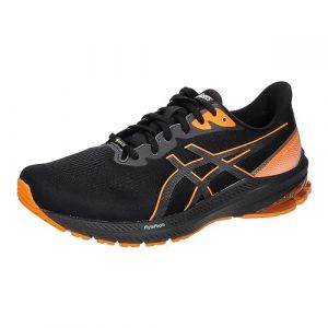 ASICS GT 1000 12 GTX Uomo Scarpe da Running Nero Arancio