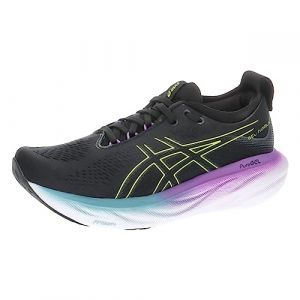 ASICS Nimbus 25 Donna Scarpe da Running Nero Giallo