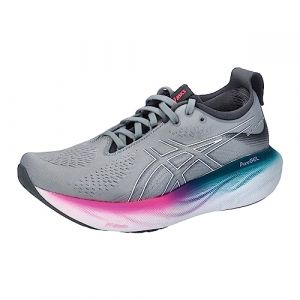 ASICS Nimbus 25 Donna Scarpe da Running Grigio Bianco