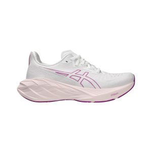 Scarpe da corsa Asics Novablast 4 bianco rosa AW24 da donna