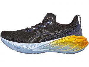 Scarpe ASICS Novablast 4 Nero/Blu Thunder Uomo