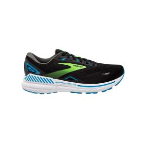 Scarpe Brooks Adrenaline GTS 23 Wide Nero Blu Verde