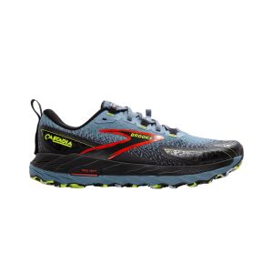 Scarpe Brooks Cascadia 18 Blu Nero Giallo AW24