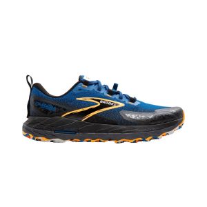 Scarpe Brooks Cascadia 18 Blu Arancione AW24