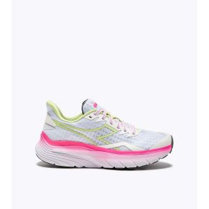 Diadora Equipe Nucleo White/Pink Fluo/Shadow Lime da Donna