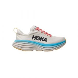 Hoka Bondi 8 Scarpe da Running Donna Bianco Turchese