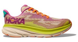 Hoka One One Clifton 9 Youth - bambino - rosa