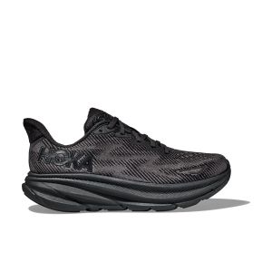 Hoka Clifton 9 Total Black da Donna