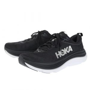 Hoka One One Uomo Gaviota 5 Textile Synthetic Black White Formatori 40 2/3 EU